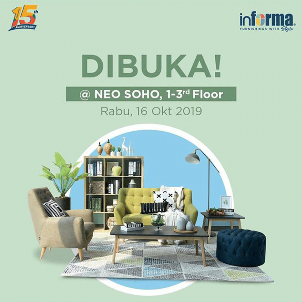 NOW OPEN INFORMA  NEO SOHO JAKARTA 